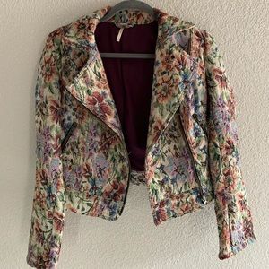 Floral blazer